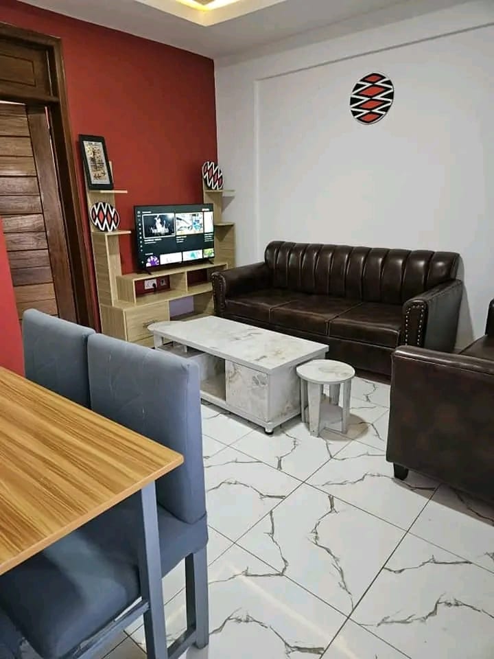 Apartment for rent in Remera, Kigali - Spacious Furnished 1-Bedroom Apartment in Remera