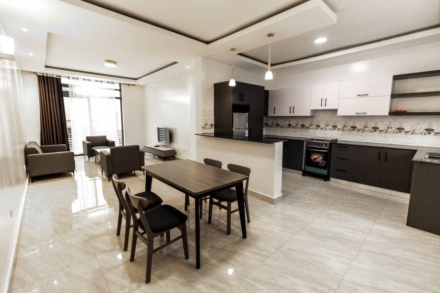 Apartment for rent in Kimironko, Kigali - Well-kept Furnished 2-Bedroom Apartment in Kimironko