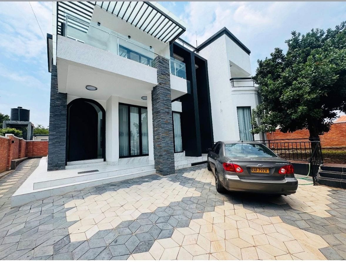 House for rent in Rusororo, Kigali - Modern Furnished 4-Bedroom House in Rusororo