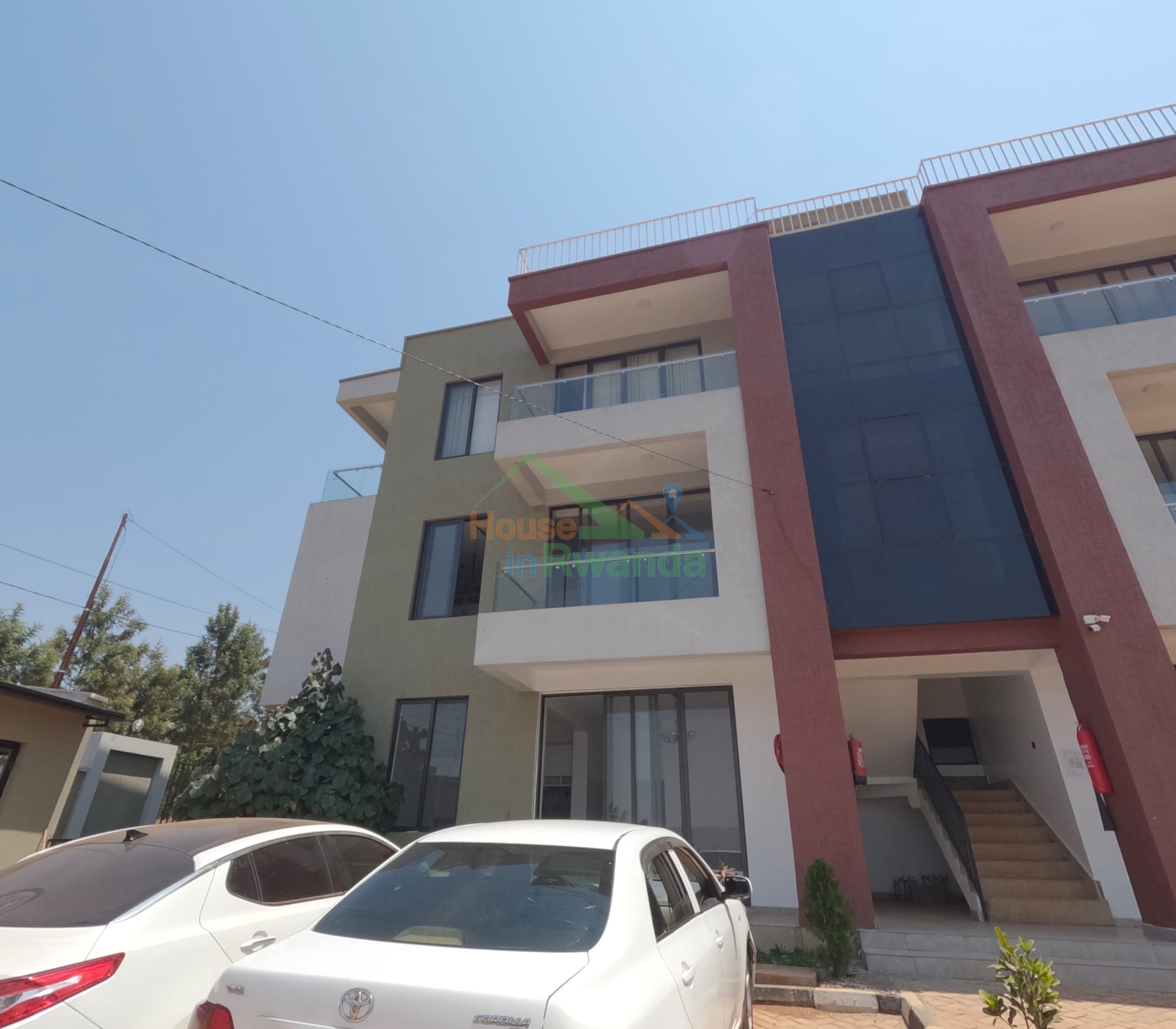 Apartment for rent in Kanombe, Kigali - Well-kept Furnished 3-Bedroom Apartment in Kanombe