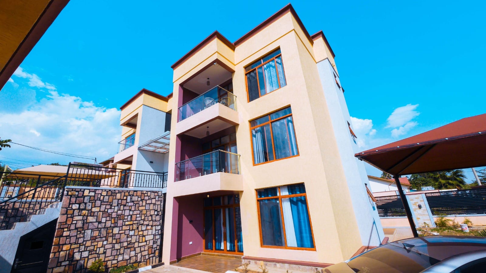 Apartment for rent in Kibagabaga, Kigali - Stylish Furnished 2-Bedroom Apartment in Kibagabaga