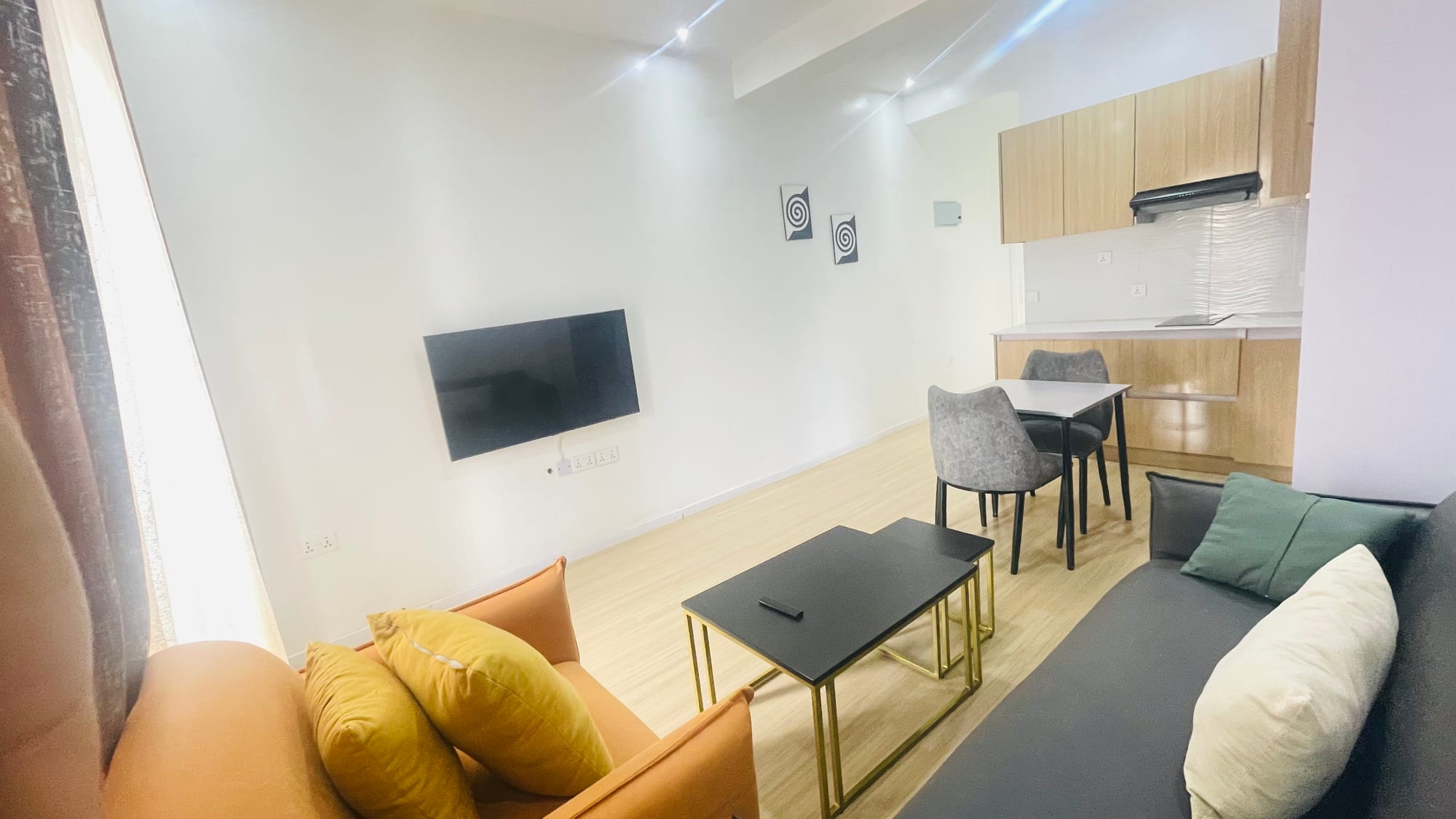 Apartment for rent in Kimironko, Kigali - Elegant Furnished 1-Bedroom Apartment in Kimironko