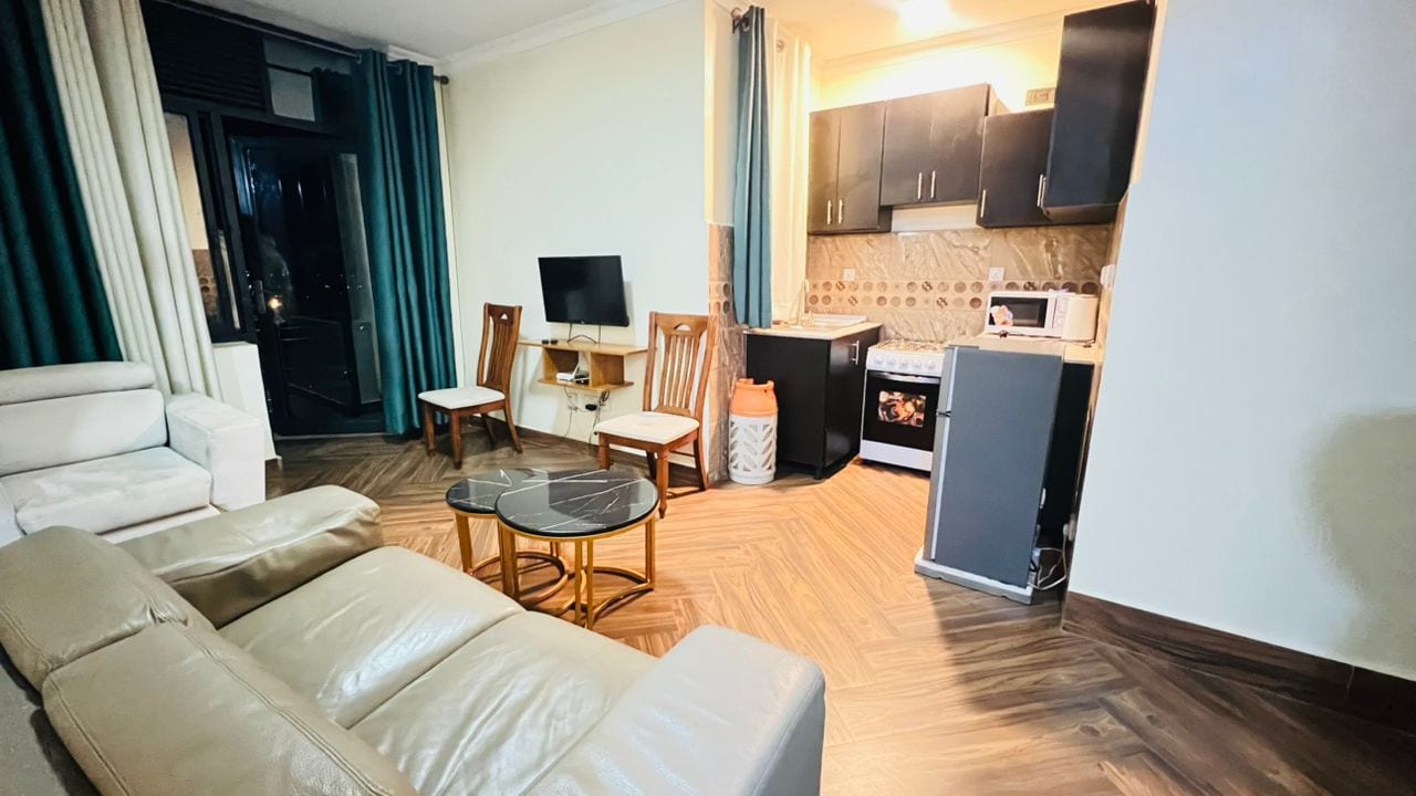 Apartment for rent in Remera, Kigali - Comfortable Furnished 2-Bedroom Apartment in Remera