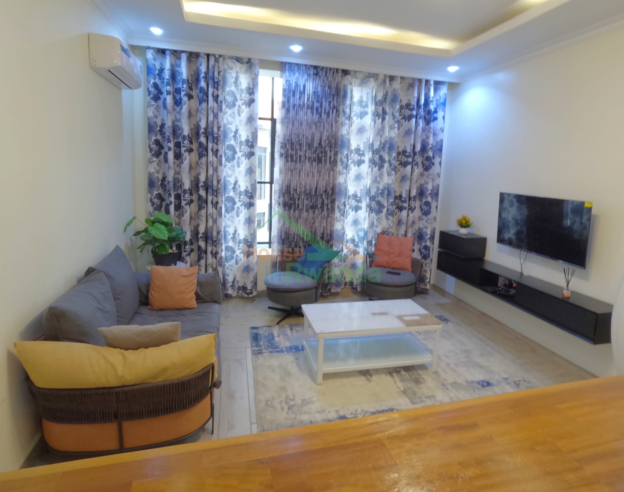 Apartment for rent in Kicukiro, Kigali - Elegant Furnished 1-Bedroom Apartment in Kicukiro