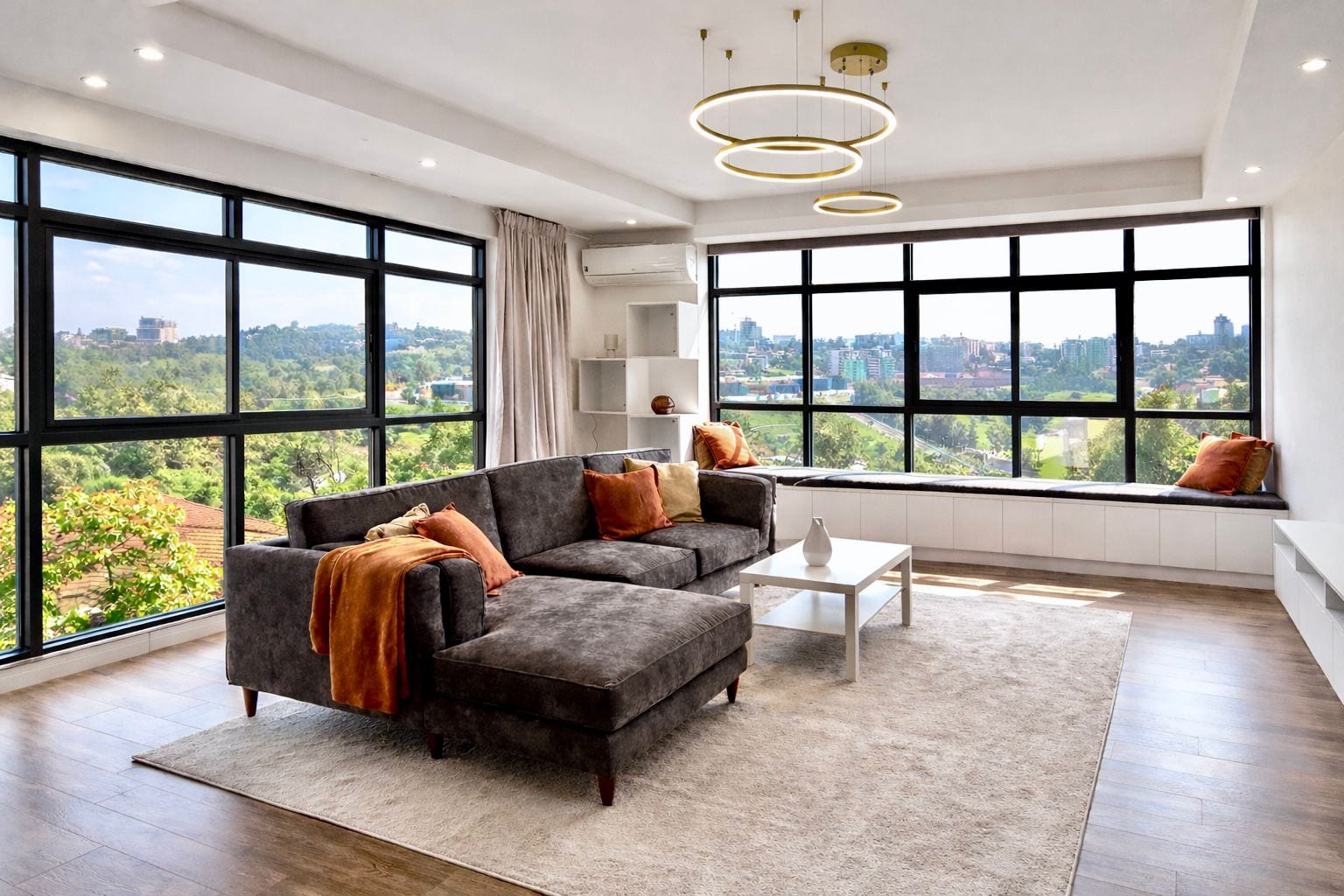 Apartment for rent in Remera, Kigali - Well-kept Furnished 2-Bedroom Apartment in Remera