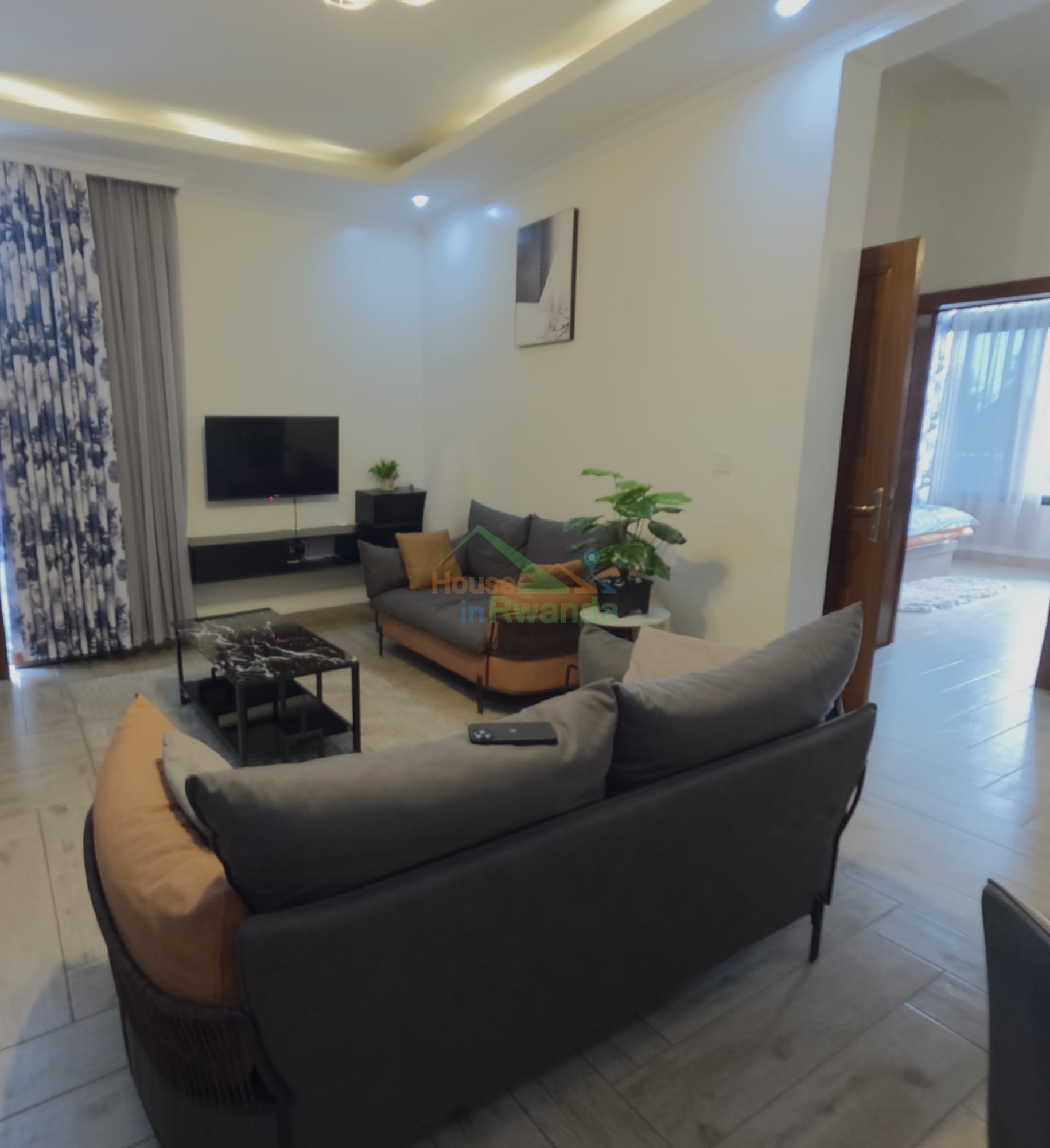 Apartment for rent in Kicukiro, Kigali - Stylish Furnished 2-Bedroom Apartment in Kicukiro