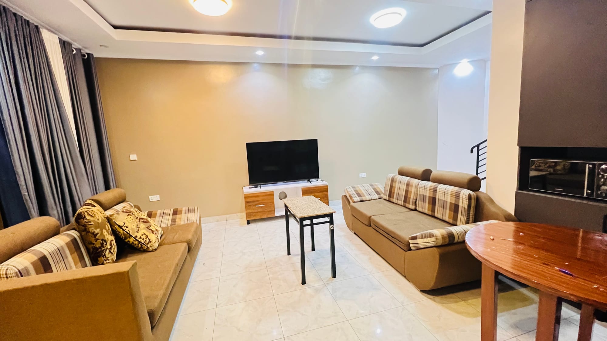 Apartment for rent in Remera, Kigali - Comfortable Furnished 2-Bedroom Apartment in Remera