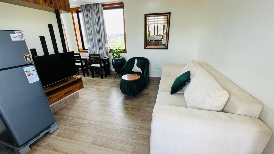 Apartment for rent in Remera, Kigali - Stylish Furnished 1-Bedroom Apartment in Remera